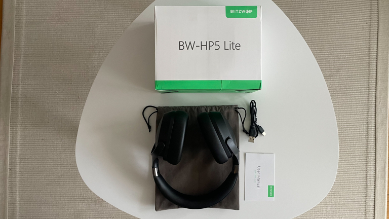 BlitzWolf BW-HP5 Lite Bluetooth fejhallgató teszt 11