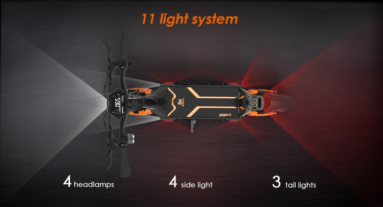 KuKirin G3 Pro (2024) elektromos roller teszt 17