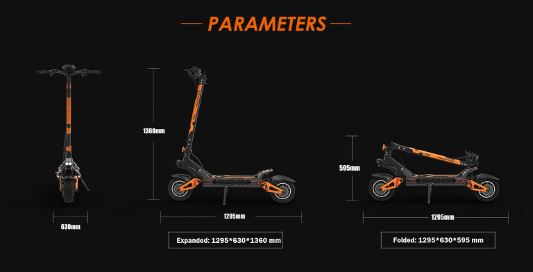 KuKirin G3 Pro (2024) elektromos roller teszt 27