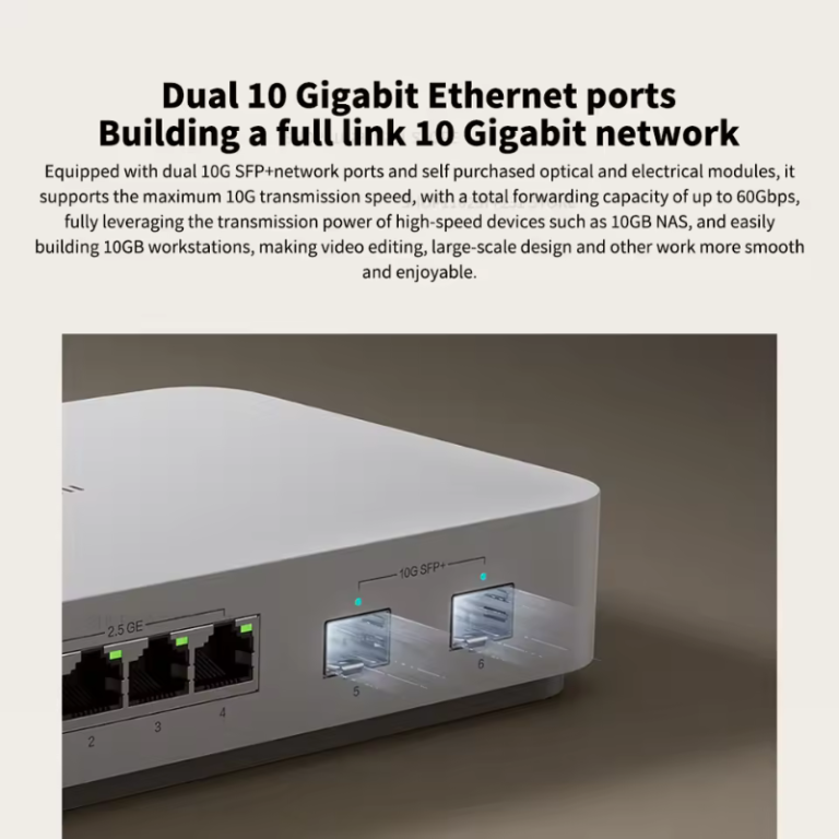 Xiaomi Mi 10G Switch: A gyors internet titka 3