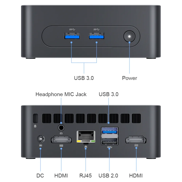 Ninkear N10 mini PC a mindennapi munkára bevethető apróság 9