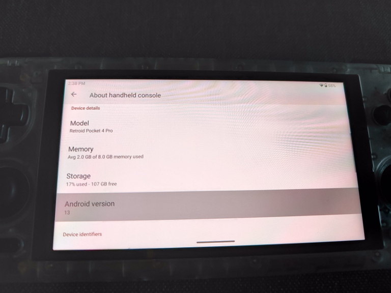 Retroid Pocket 4 Pro játékkonzol teszt 67