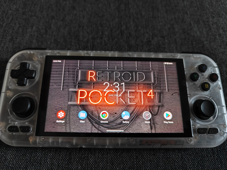 Retroid Pocket 4 Pro játékkonzol teszt 13