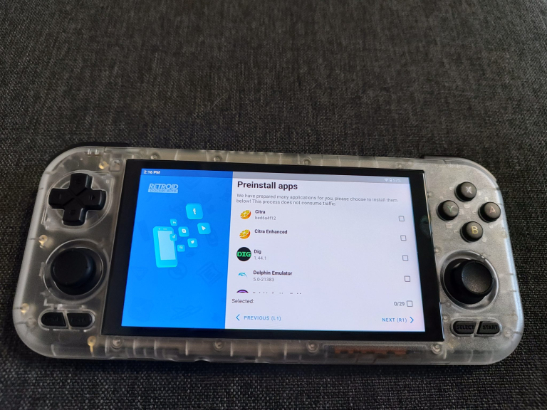 Retroid Pocket 4 Pro játékkonzol teszt 23