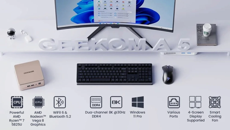 Téveszme, hogy a mini PC-k gyengék, a GEEKOM A5 bizonyítja 3