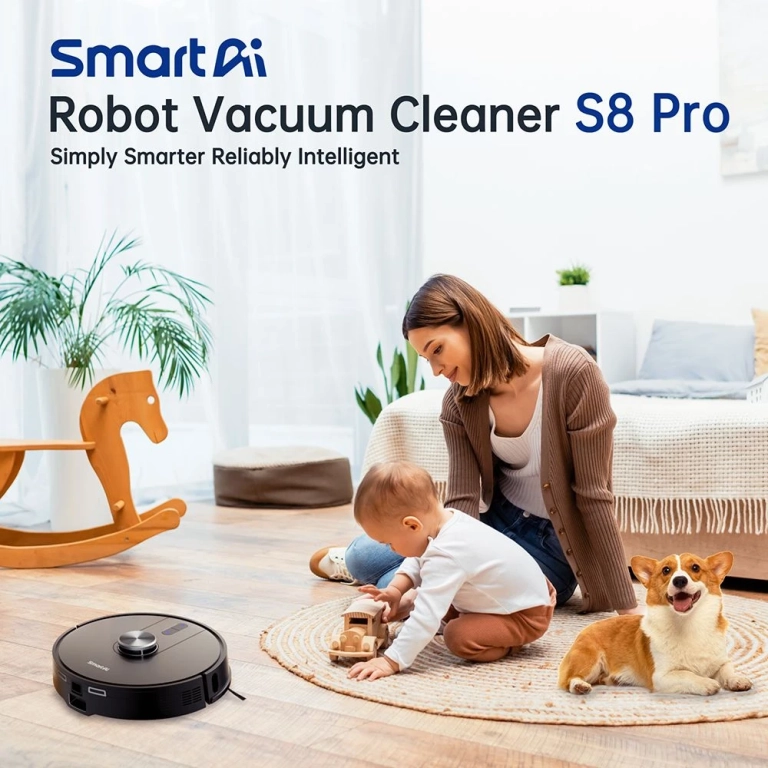 Újra kuponozhatod a SmartAI S8 Pro robotporszívót 11