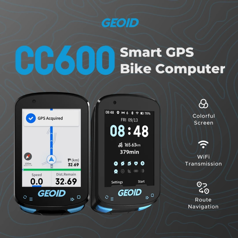 GEOID CC600: STRAVA kompatibilitás és profi navigáció 2