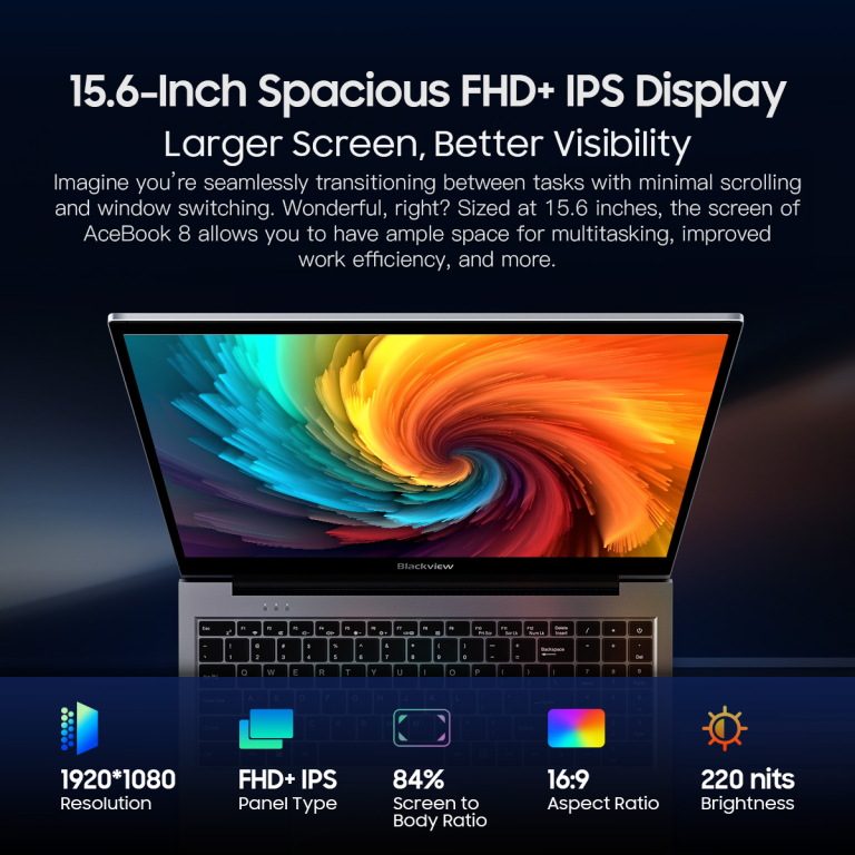 Blackview AceBook 8 – barátságos laptop a mindennapokra 4
