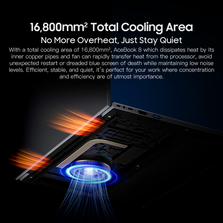 Blackview AceBook 8 – barátságos laptop a mindennapokra 8