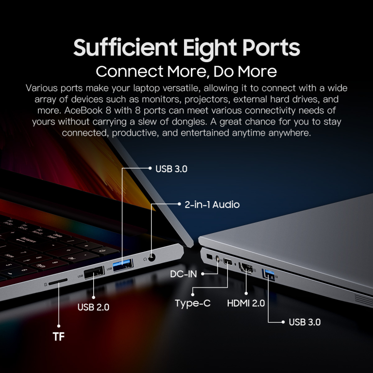 Blackview AceBook 8 – barátságos laptop a mindennapokra 11