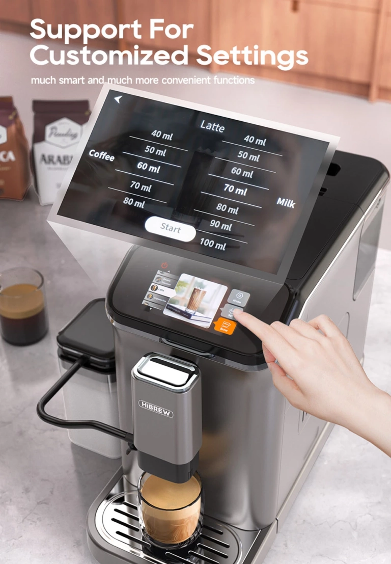 HiBREW H16 kávéfőző: testreszabható automata ébresztőgép 3