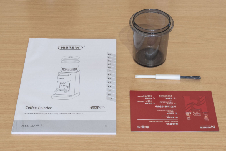 Hibrew G7 kávéőrlő teszt 4