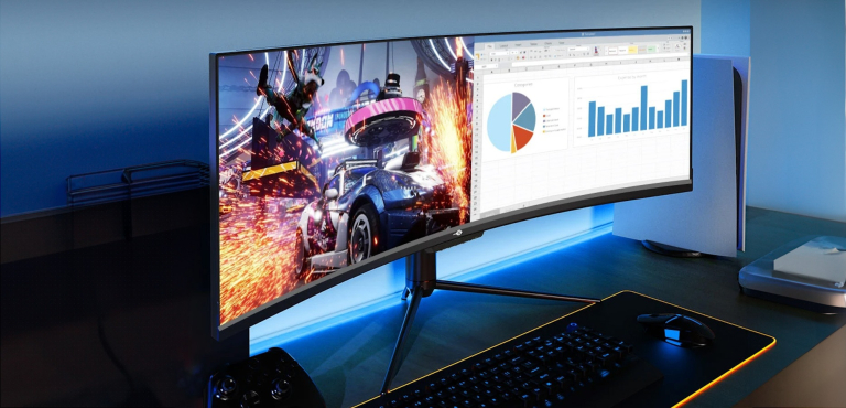 A Titan Army C49SHC nem monitor, ez digitális panoráma