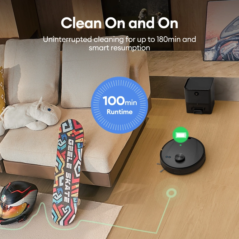 Az Ultenic T10 Lite robotporszívó átveszi a munkát 3