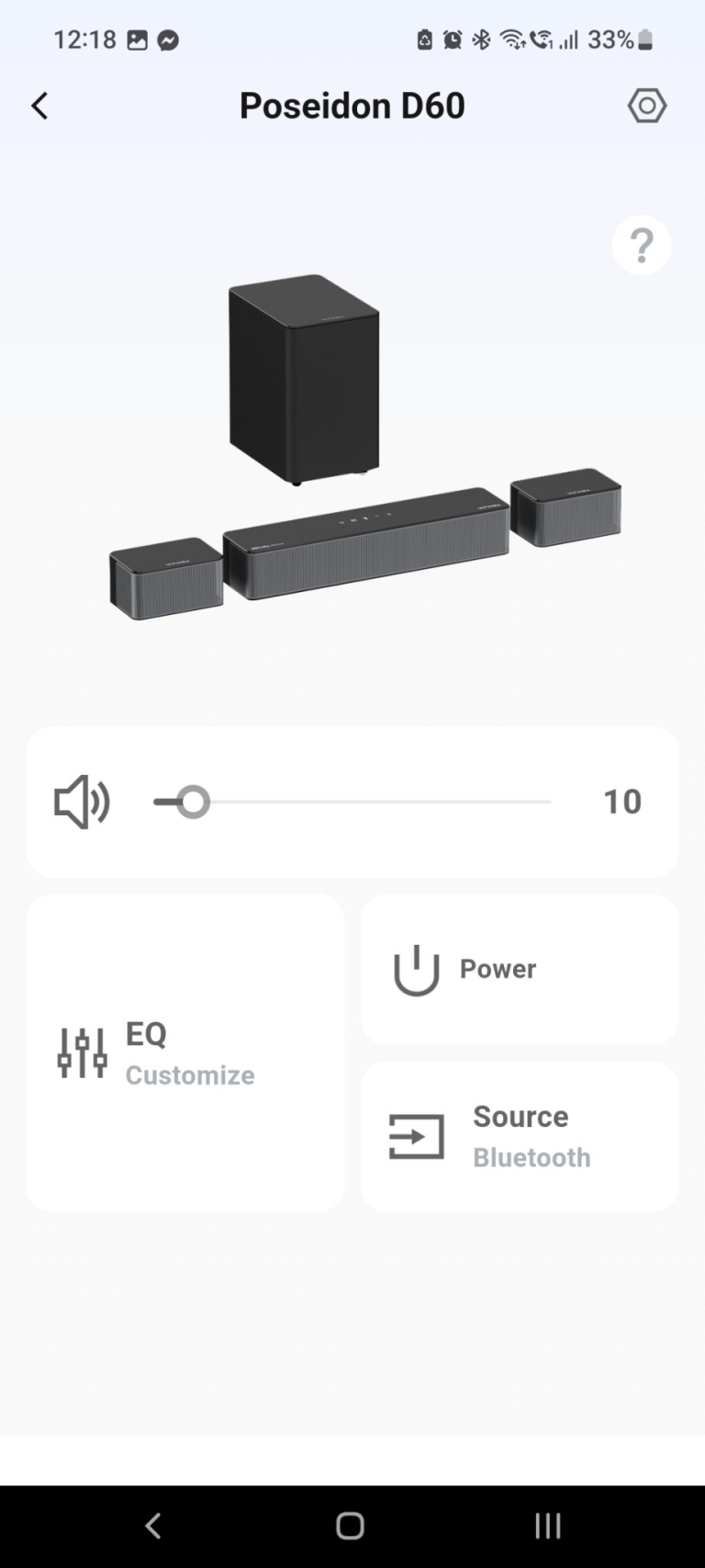Ultimea Poseidon D60 soundbar teszt 26