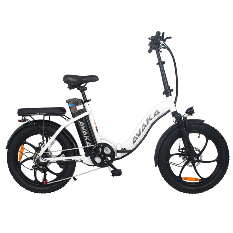 AVAKA BZ20 PLUS e-bike: siess, mert más gurul el vele 4