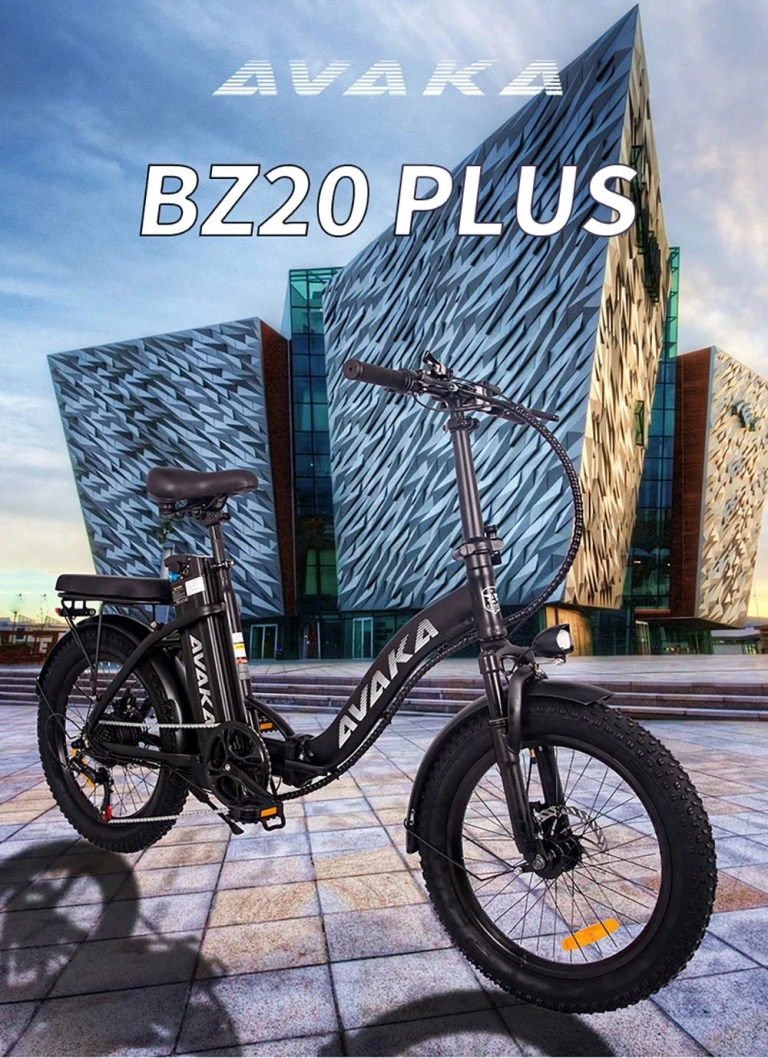 AVAKA BZ20 PLUS e-bike: siess, mert más gurul el vele 6