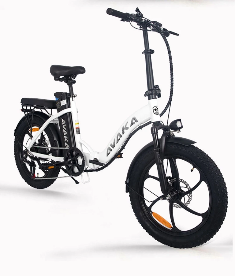 AVAKA BZ20 PLUS e-bike: siess, mert más gurul el vele 3