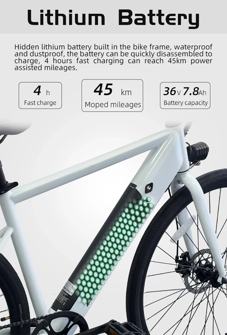 AVAKA R1 Electric Bike – 250W Quiet Power 14