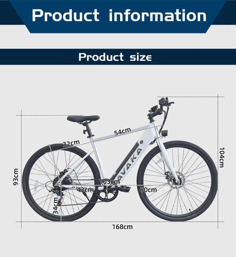 AVAKA R1 Electric Bike – 250W Quiet Power 19