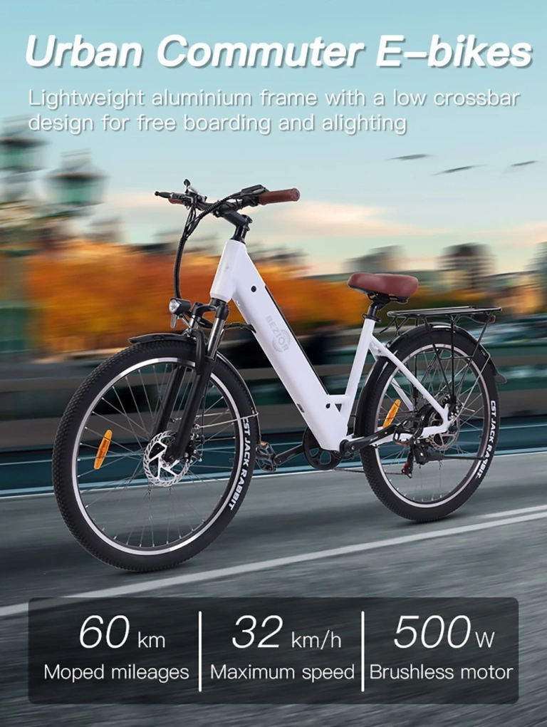 Rejtett akku, brutál nyomaték – Ez a Bezior M3 e-bike 5