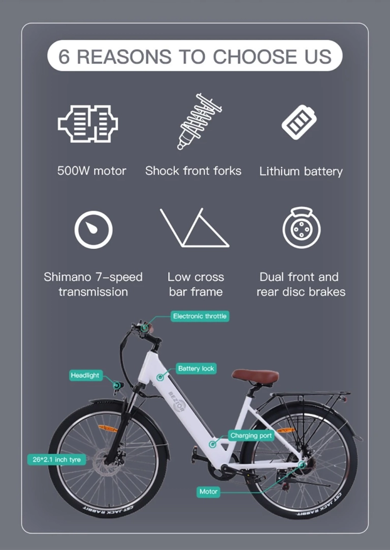 Rejtett akku, brutál nyomaték – Ez a Bezior M3 e-bike 11