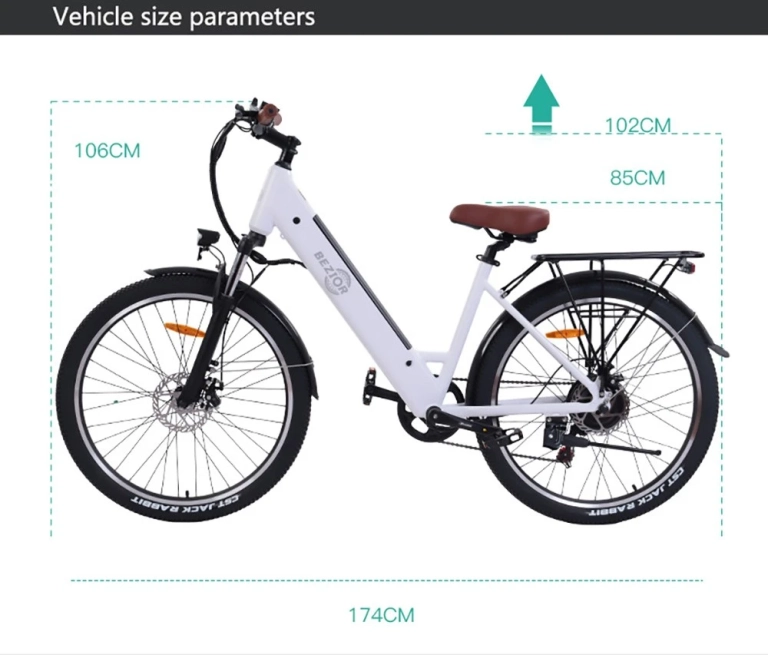 Rejtett akku, brutál nyomaték – Ez a Bezior M3 e-bike 12