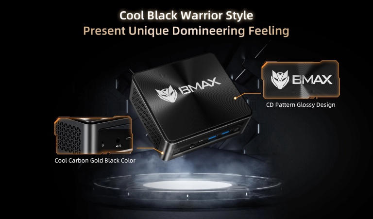 A BMAX B5A Pro PC csak a hellyel takarékos, az erővel nem 4