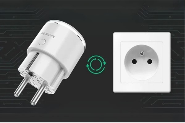 BlitzWolf BW-SHP6 Pro okos dugalj: energiafigyelő a falban