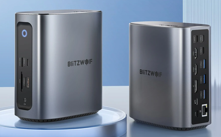 Portdömping egy kábelen: BlitzWolf BW-TH15 dokkoló