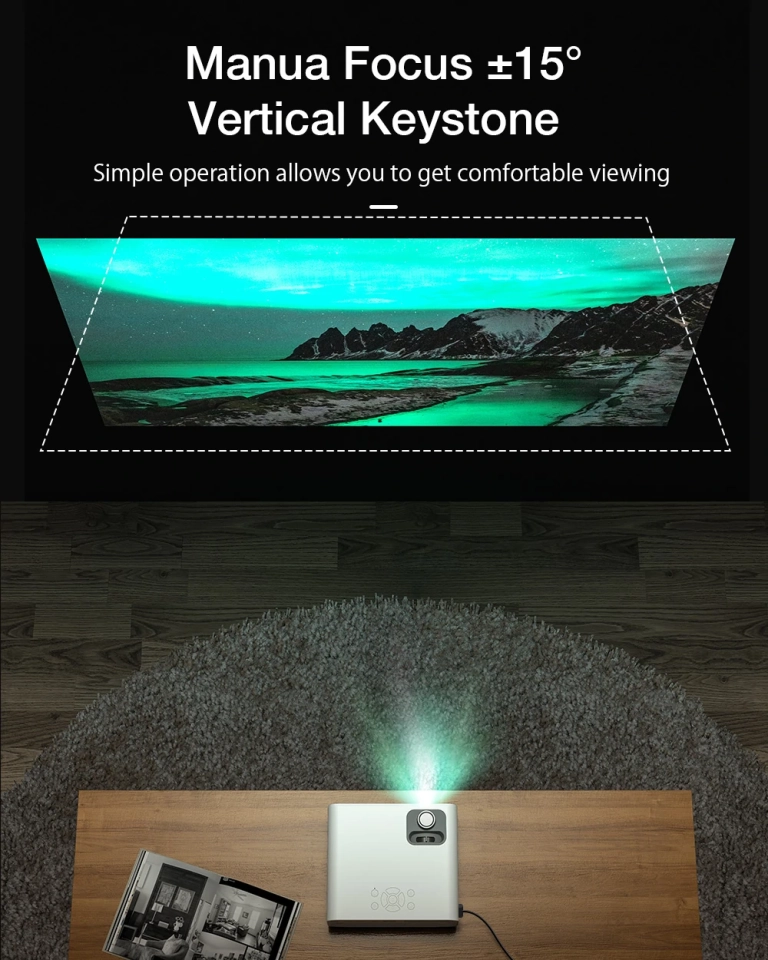 BlitzWolf BW-V5: Full HD projektor a nyári estékre 12