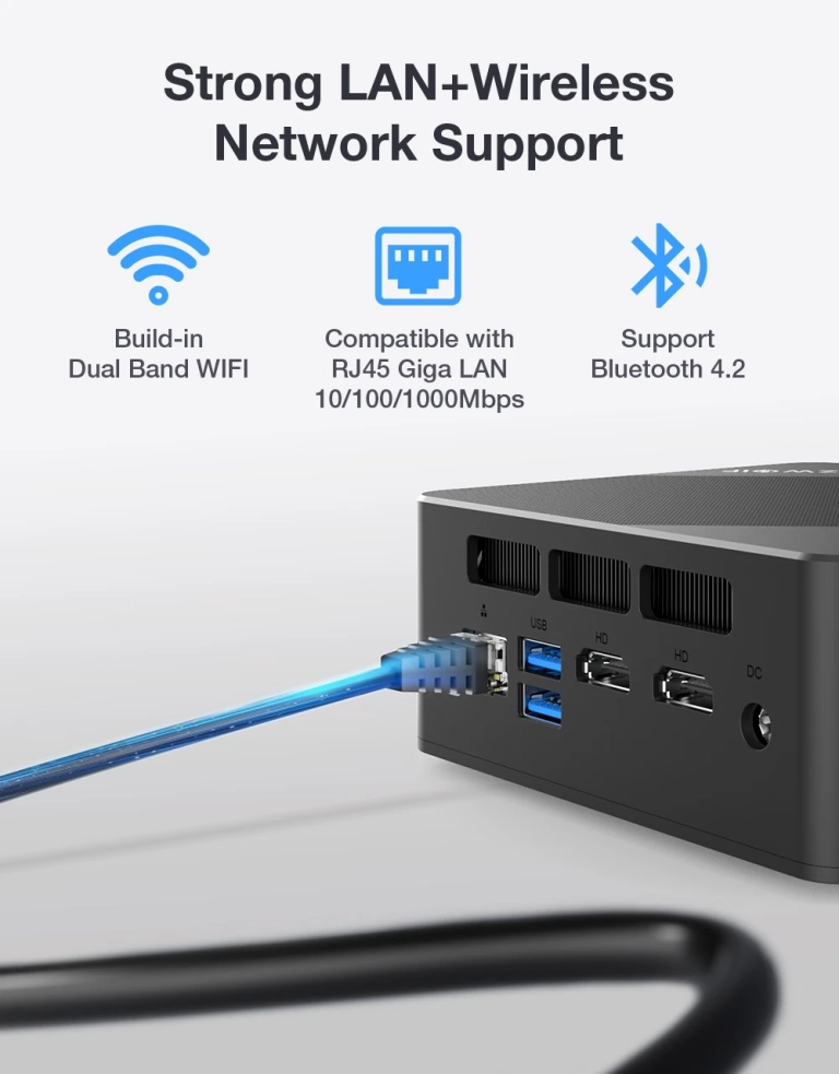 Az új BlitzWolf MPC3 mini PC meglepően durva számokat hoz 8