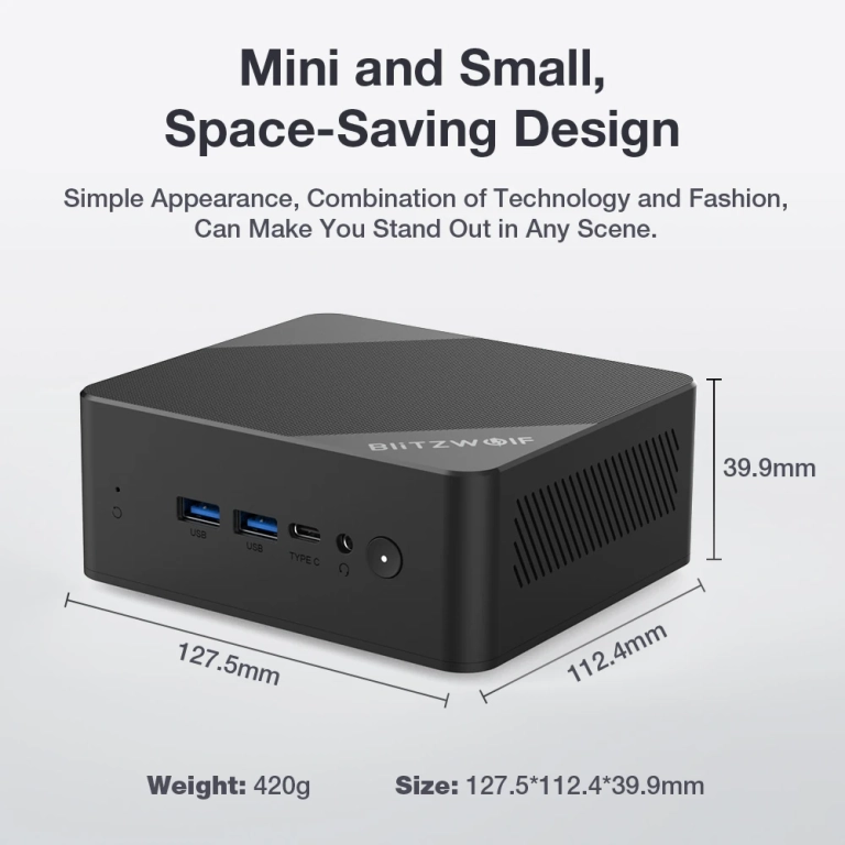 Az új BlitzWolf MPC3 mini PC meglepően durva számokat hoz 14
