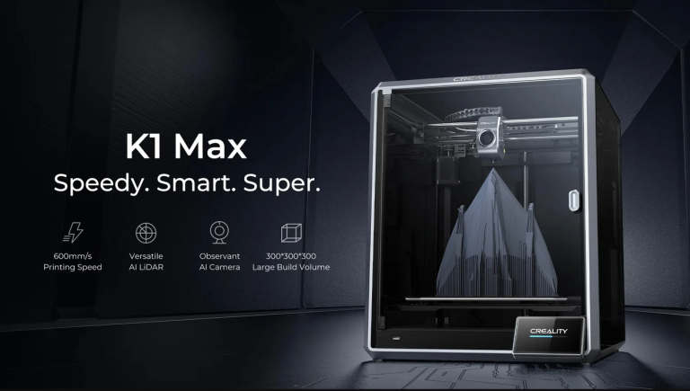 Villámgyors ész és robotprecizitás: ez a Creality K1 Max 3