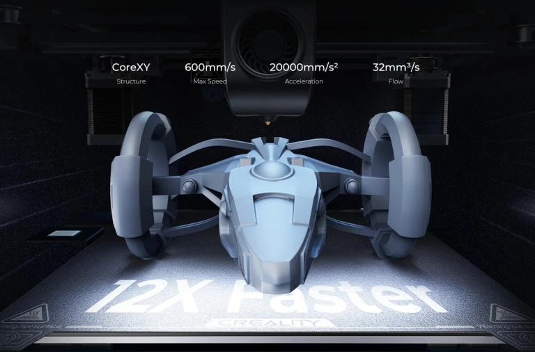 Villámgyors ész és robotprecizitás: ez a Creality K1 Max 4