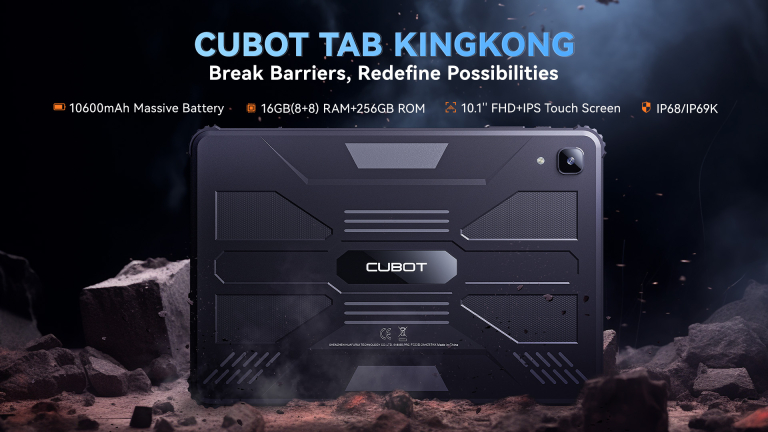 Cubot TAB KINGKONG: vízálló, porálló, azaz mindenálló 5