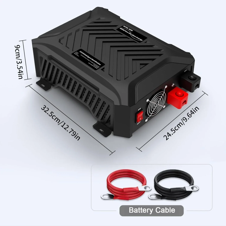 DATOUBOSS inverter: áramellátás tiszta szinuszhullámmal 11