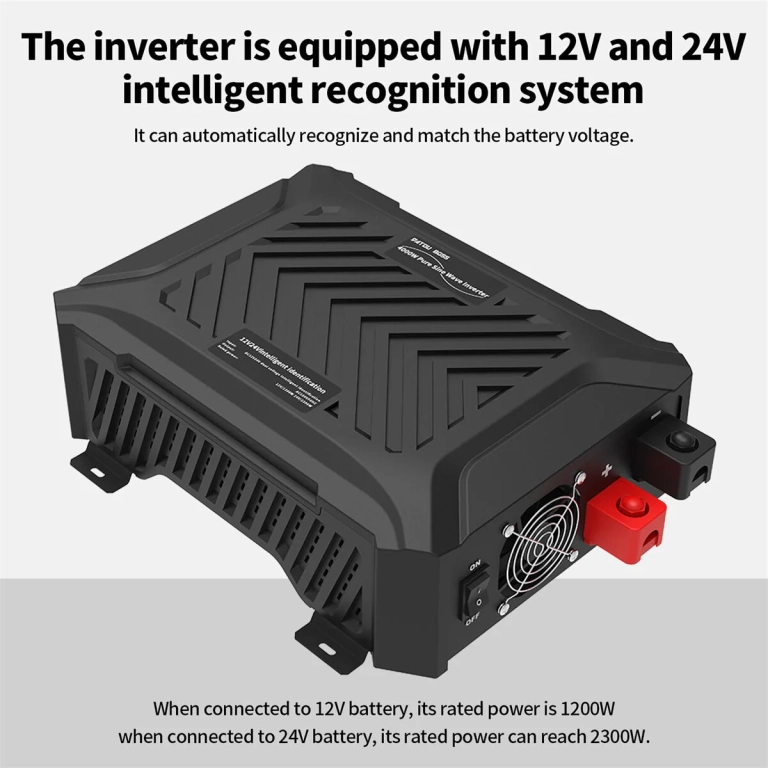DATOUBOSS inverter: áramellátás tiszta szinuszhullámmal 10