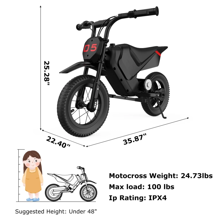 EVERCROSS EV05M: elektromos motor a legkisebbeknek 12