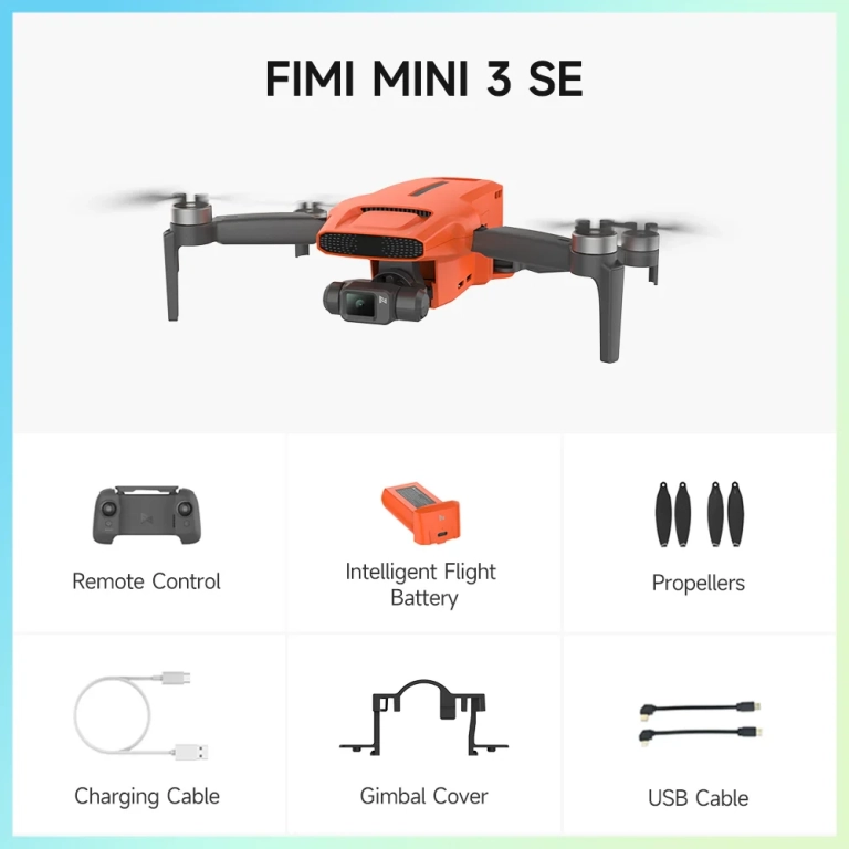 FIMI MINI 3 SE drón: szabadon reptetheted a 4K-s filmért 15