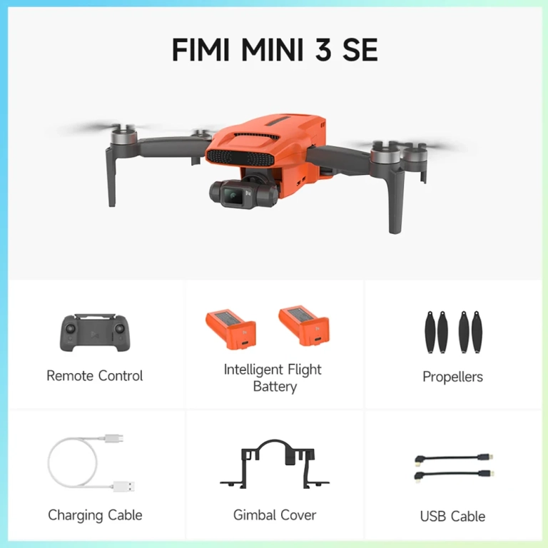 FIMI MINI 3 SE drón: szabadon reptetheted a 4K-s filmért 16
