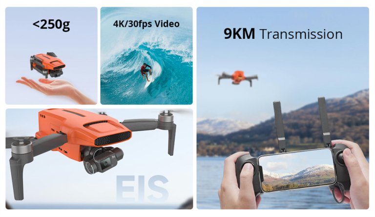 FIMI MINI 3 SE drón: szabadon reptetheted a 4K-s filmért 5