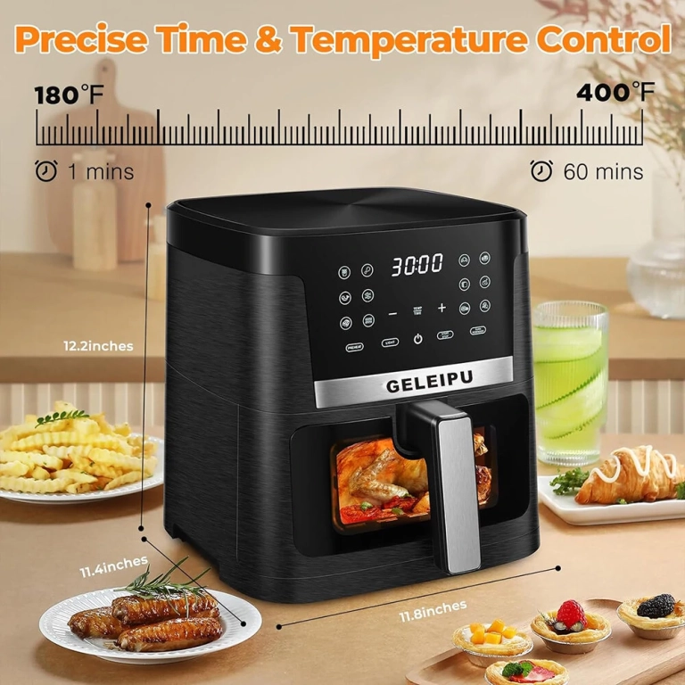 A GELEIPU DL27 air fryer megmenti a hétköznapjaid 3