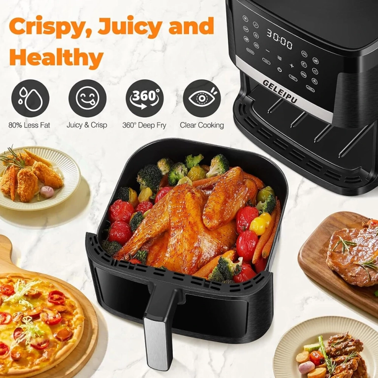 A GELEIPU DL27 air fryer megmenti a hétköznapjaid 7