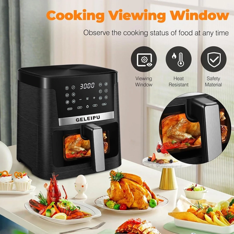 A GELEIPU DL27 air fryer megmenti a hétköznapjaid 5