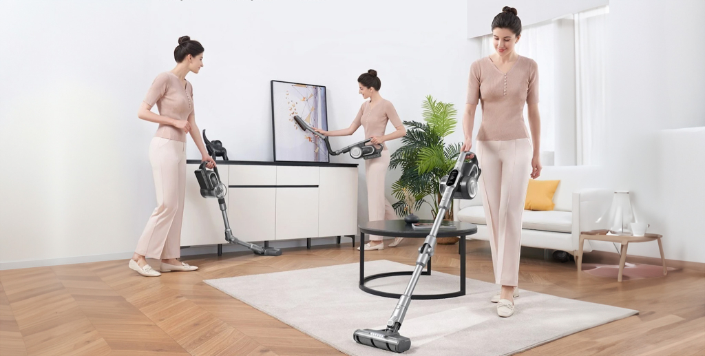 A JIMMY H10 Flex állóporszívó a feltörlést is megoldja 1