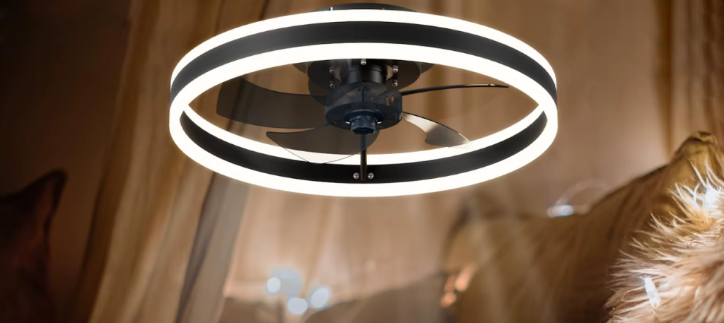 IRALAN mennyezeti ventilátor – hűs fény, menő stílus 1
