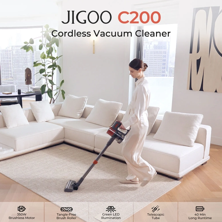 JIGOO C200: ha nem a szőnyeg alá akarod seperni a koszt 2