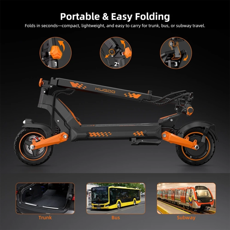 Fene se gyalogol, ha itt a KUGOO F3 Plus elektromos roller 13