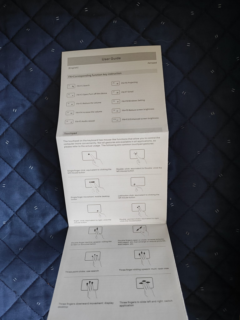 Ninkear T40 2 az 1-ben tablet teszt 13